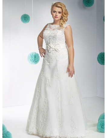 Clearance Dress MIARHB Plus Size Ladies Elegant Lace Wedding