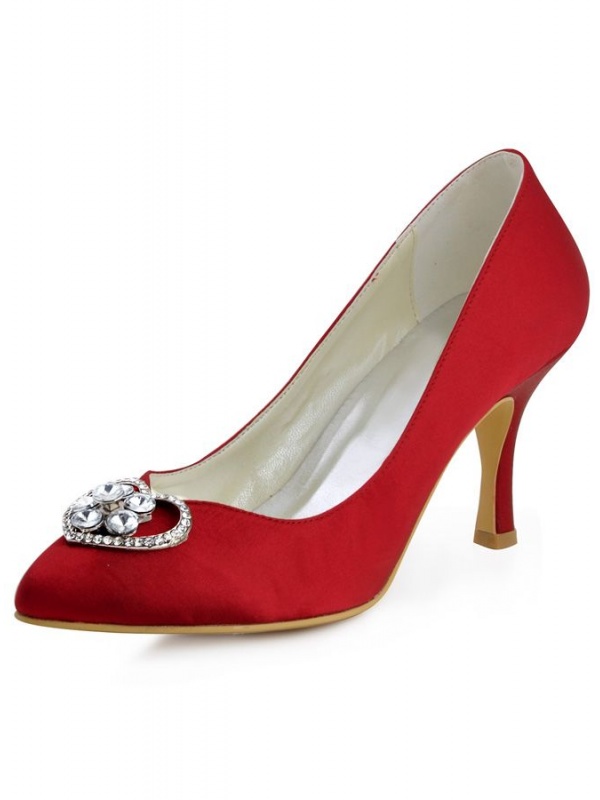 scarpe da sposa rosse