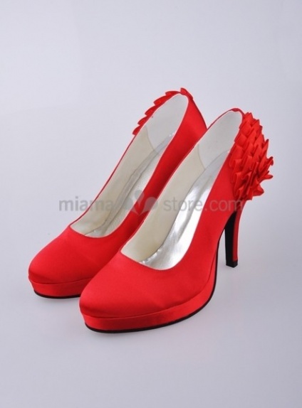 scarpe rosse da sposa